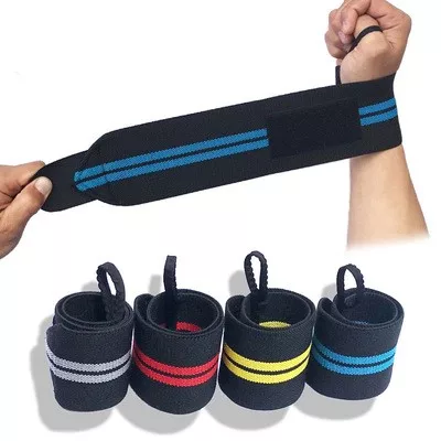Pair of Wrist Straps for Weight Lifting GYM
