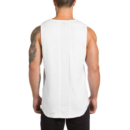 Camiseta Deportiva Desmangada Blanca K55