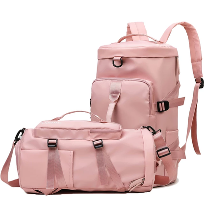 Waterproof-Multifunctional Backpack, Pink Color