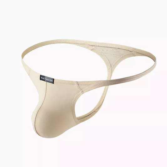 Ice Silk Thong - Beige