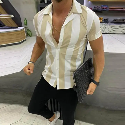 Camisa Casual/ Beige C150