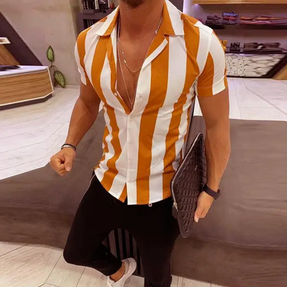 Pre-Sale Long Sleeve Casual Polo Shirt Beige