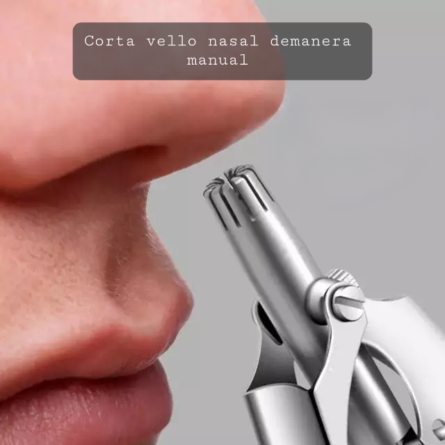 Maquina manual corta vello nasal M03