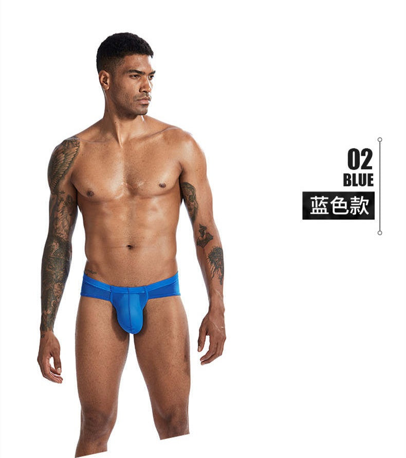 Calzoncillo - Seda de Hielo - Azul-K151