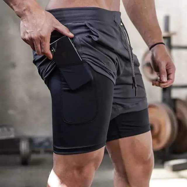 Gray Sports Short