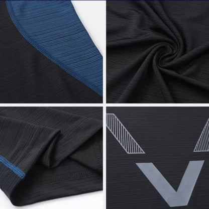 Camiseta Deportiva SPORTS Negra K46