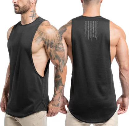 Black Polyester Sports T-shirt