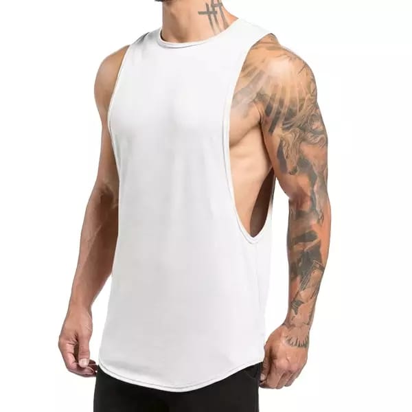 Camiseta Deportiva Poliéster Blanca K198