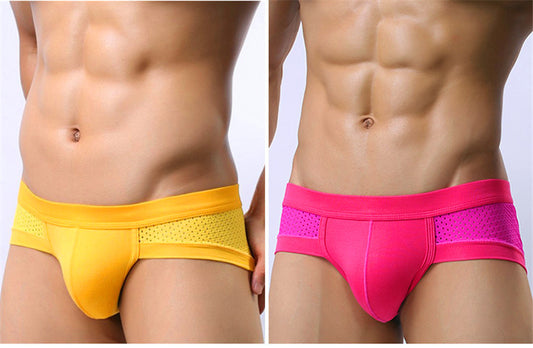 Unicolor Pink Brief