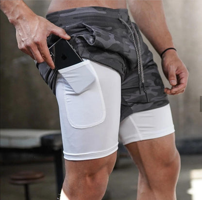 Short Deportivo Gris Moteado/ beiker K35