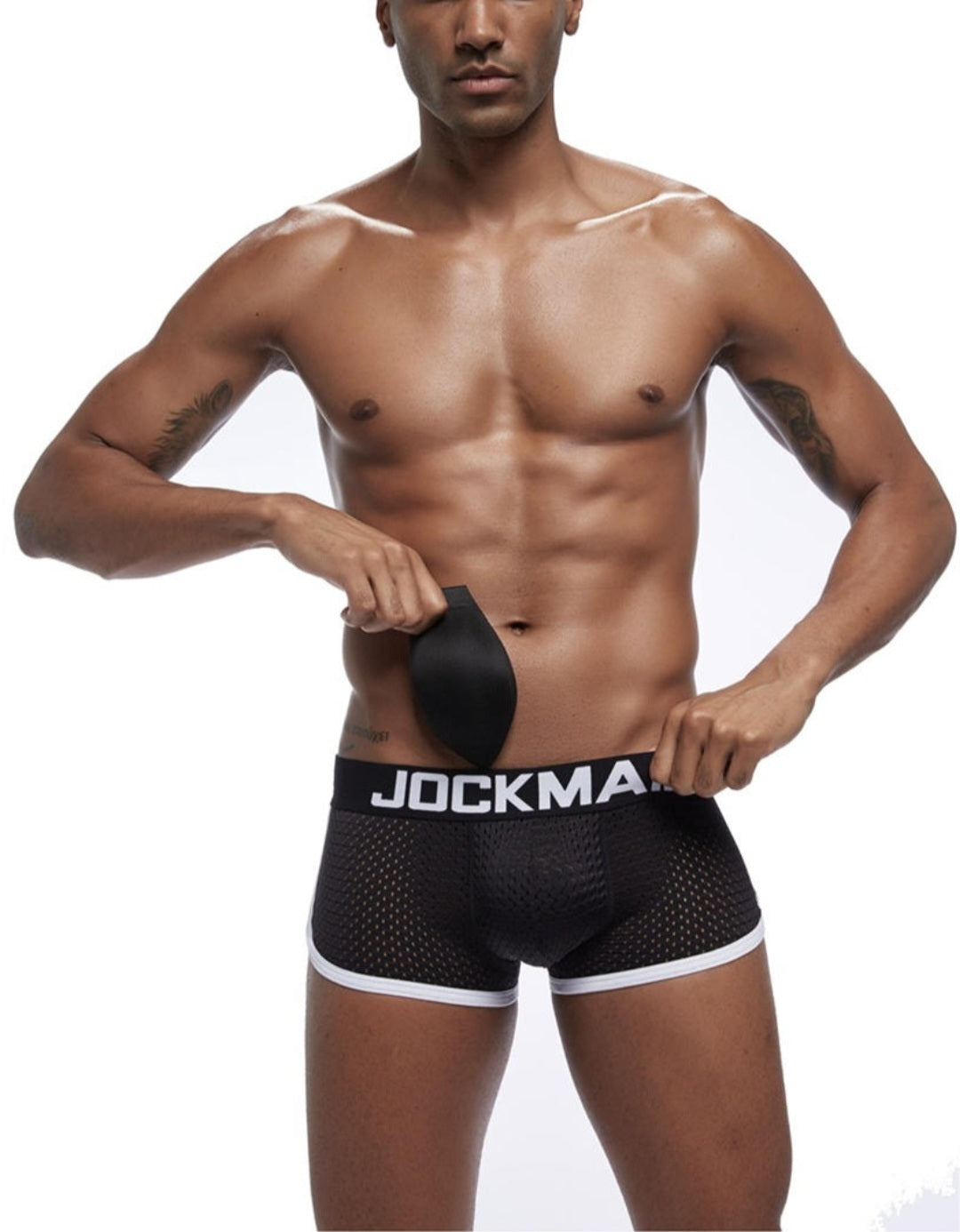 Jockmail Boxer with Increase - Black
