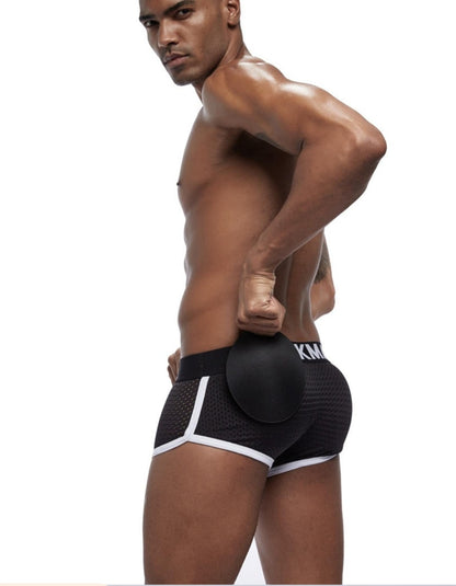 Jockmail Boxer with Increase - Black