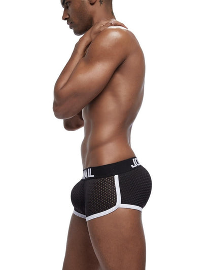 Jockmail Boxer with Increase - Black