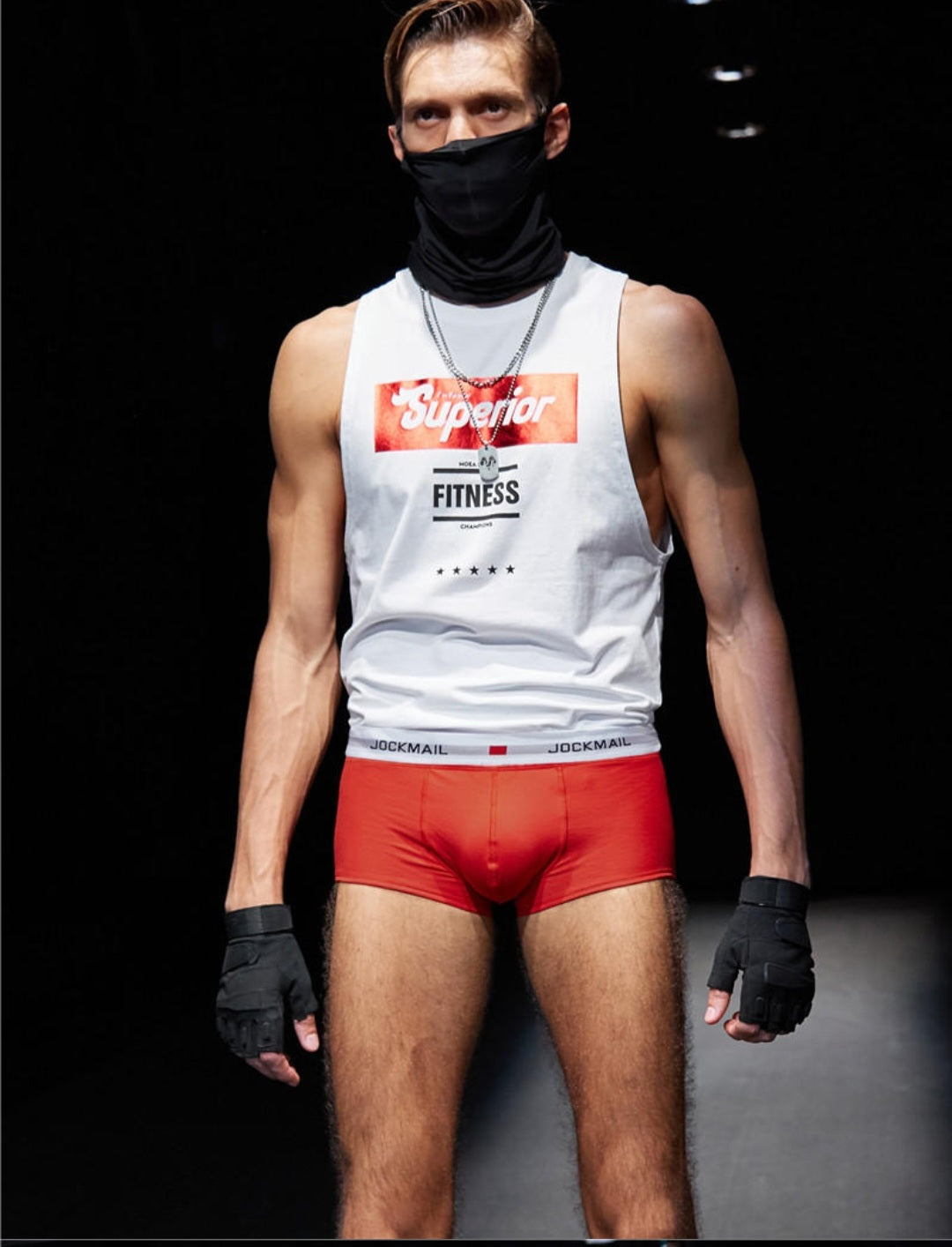 Cotton Jockmail Boxer - Red