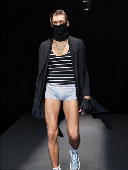 Cotton Jockmail Boxer - Gray
