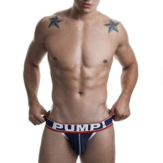 Jockstraps Pump 388 Red-Blue