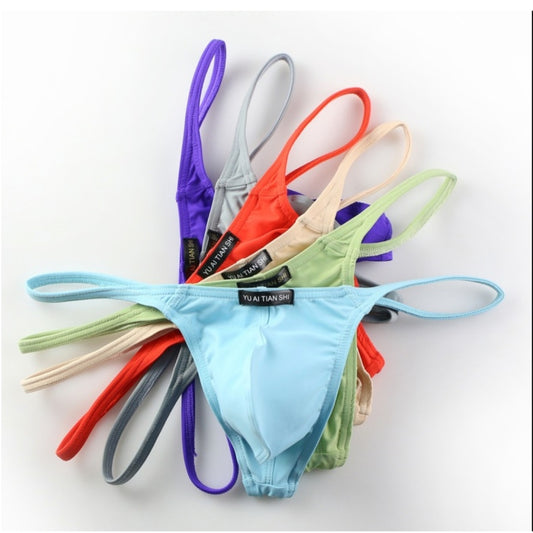Ice Silk Thong - Purple