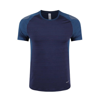 Camiseta Deportiva SPORTS Azul y Azul K46