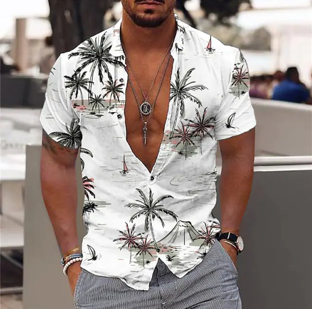 Pre-Sale Long Sleeve Casual Polo Shirt Beige