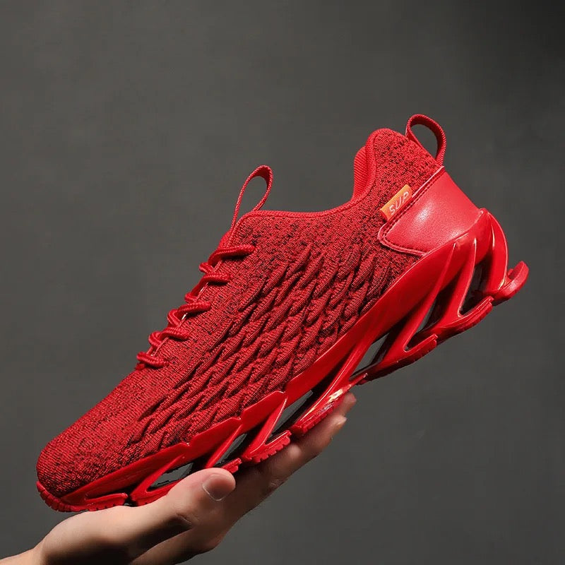 Tenis Deportivos Flexibles - Rojo K190