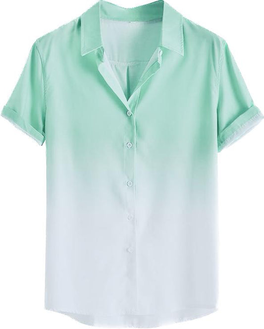 Camisa Difuminada - Verde K192