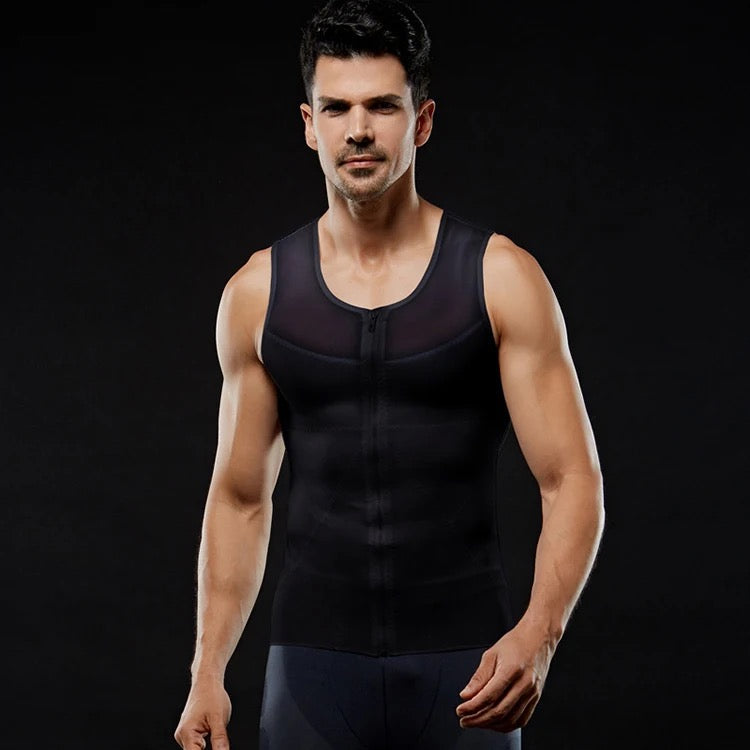 Camisa Moldeadora para Hombre - 002 - Negra