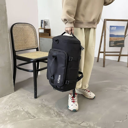 Waterproof-Multifunctional Backpack, Color Black