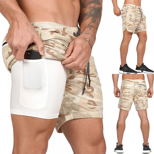 Light Speckled Sports Short