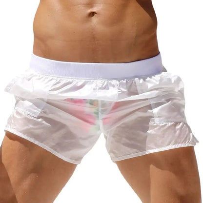 Short Bañador Transparente - Blanco K240