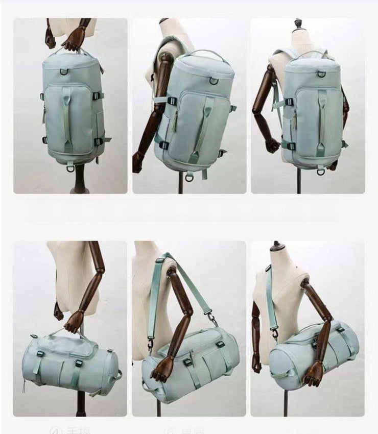 Mochila Impermeable-Multifuncional, Color Verde K143