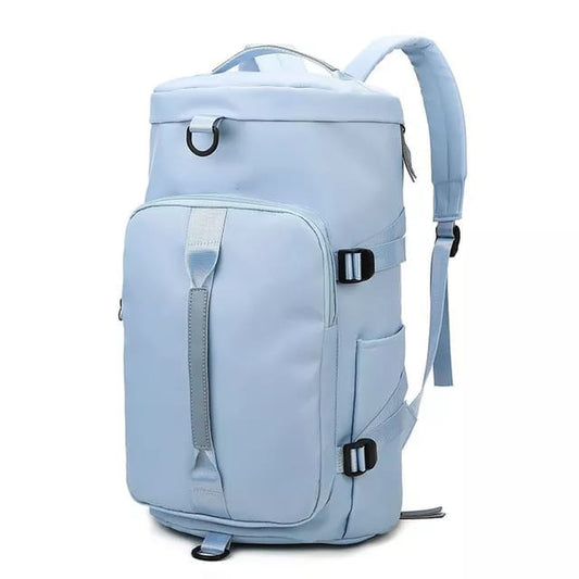 Waterproof-Multifunctional Backpack, Light blue color