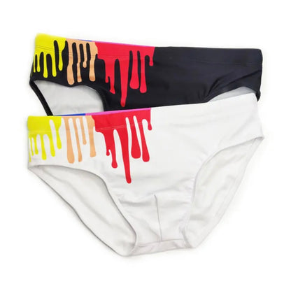 Bañador Pintura - Negro K235