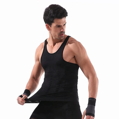Camisa Moldeadora para Hombre - 003 - Negro